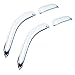 Auto Ventshade 684155 Chrome Ventvisor Window Deflector, 4 Piece