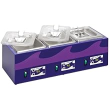 Edvotek 544 Three-Chambered PCR Waterbath, 1.2L Capacity, Ambient to 99 Degree C