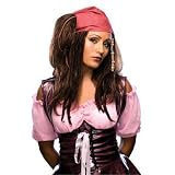 Sassy Pirate Wig for Sexy Womens Halloween Costume