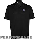 NCAA adidas Grand Valley State Lakers Black Jersey Performance Polo (Medium)