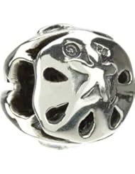 Authentic Chamilia Silver Sand Dollar Bead GA-126