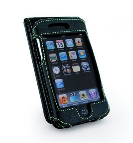 ecoNIQUE Eco Friendly Premium Napa Genuine Leather Case for Apple iPod Touch 8GB and 16GB