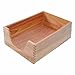 Carver Double Deep Wood Desk Tray, Legal Size, 16 x 11 x 5.5 Inches, Oak Finish (CW08221)
