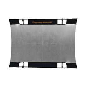 California Sunbounce Mini (3 x 4 Feet) Super Saver Starter Kit- Reflector Panel Kit with Frame, Tuning Clips, Grip Head, and Carry Bag (Silver/White)