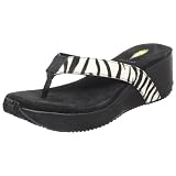 Volatile Womens Jessica Animal Wedge Sandal