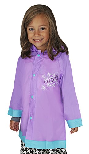 Disney Girl's Frozen Elsa Rain Slicker - 2/3