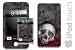 New Apple iPod Touch Protective Skin, fits all 8,16,32gb models - BoneCollector - Black