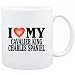Mug White " I LOVE Cavalier King Charles Spaniel " Dogs