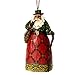 Jim Shore Heartwood Creek Irish Santa Stone Resin Hanging Ornament, 4.6”, Christmas