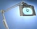 XL Kaltlicht Lupenleuchte 2x9W RT-111 mit 190x157mm Glaslinse 3-Dioptrien und Zusatzlinse 20-D