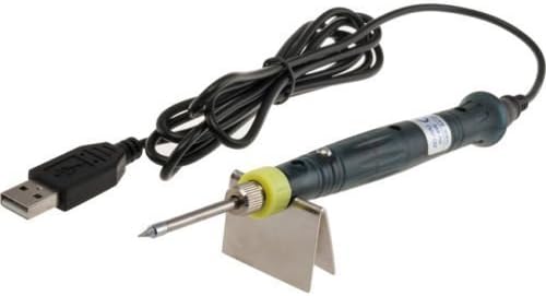 Elecs New Portable USB DC Power Mini Soldering Welding Irons 5V 8W with Stand Tool Kit by Elecs