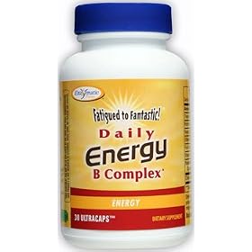 Fatigued to Fantastic! Daily Energy B Complex ( Ultimate-strength B vitamin formula for all-day energy ) 30 Capsules Enzymatic Therapy