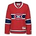 Montreal Canadiens Women's Rbk Replica Dark NHL Hockey Jersey (Printed Logo)