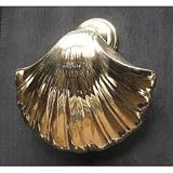Scallop Sea Shell Door Knocker ( Brass ) ( 6.5 &acute; H x 7 &acute; W x 3.5 &acute; D ) - B0012C15WC