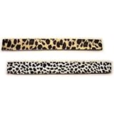 Animal Print Slap Bracelets - Assorted 12 pack
