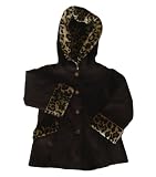 Osh Kosh Girls Faux Fur Hooded Coat
