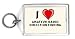 I Love Amateur Radio Direction Finding Keychain