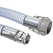 Goodyear EP Nutriflex Clear PVC Food Hose Assembly, Stainless Steel 316 Cam And Groove Couplings