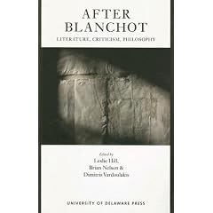 After Blanchot: Literature, Criticism, Philosophy (Monash Romance)