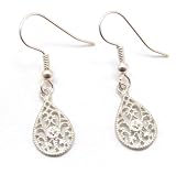 Sterling Silver Filigree Earrings