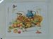 Apple Basket and blue jug. Counted cross stitch kit