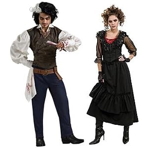 Sweeney Todd Deluxe & Mrs. Lovett Adult Standard Couples Costume Set