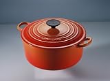 Le Creuset Cast Iron Round Cocotte / Casserole 18cm Volcanic