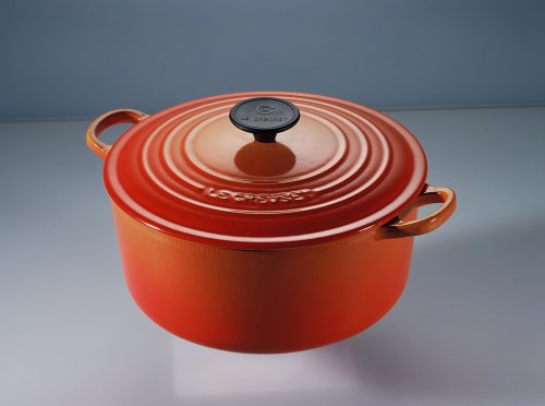 Le Creuset Bräter Tradition rund, 24 cm ofenrot