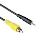 Hama 3-Pin 2.5mm Jack - 1 Phono (Camera - TV) cable