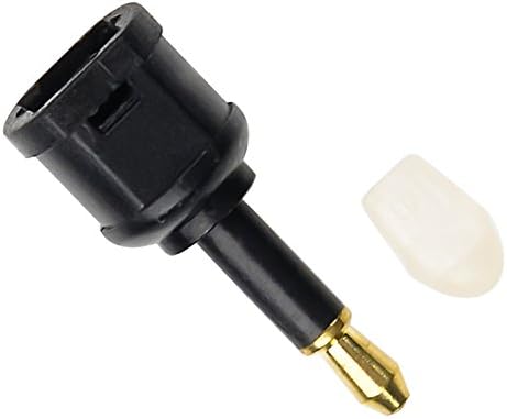 Everydaysource TosLink-F to Mini-M 3.5 mm Adapter (2 pack)