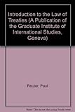 Introduction to the law of treaties