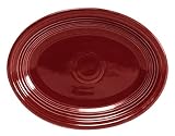 Fiesta Cinnabar 457 11-inch Oval Platter
