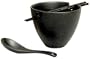 Joyce Chen 90-5190 Big Bowls for Two Noodle Bowl Set, Matte Black