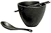Joyce Chen 90-5190 Big Bowls for Two Noodle Bowl Set, Matte Black