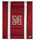 Nebraska Cornhuskers ( University Of ) NCAA Sideline Twin Bed/Bedding Sport ....
