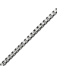 Sterling Silver Antiqued Necklace - 24 Inch