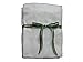 Flour Sack Dish Towels 30 Inches Square 100% Soft, White Cotton Set of Three