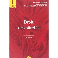 Droit des s�ret�s