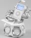KNG FUNKit DJ Animated Speaker System for iPod (Silver)