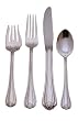 Reed & Barton Woodwind 4-Piece Sterling Silver Place  Setting, Service for 1