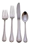 Reed & Barton Woodwind 4-Piece Sterling Silver Place  Setting, Service for 1