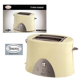 Swan ST10030CREN 2 Slice Cream Toaster