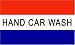 Hand Car Wash MESSAGE Flag - 3 foot by 5 foot Polyester (NEW)