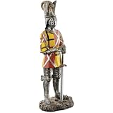 Desktop Medieval Gothic Knight Statue Sculpture Figurine