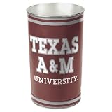 Texas A&M Aggies NCAA Tapered Wastebasket (15 Height)
