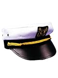 Admiral Hat Adult Size Sea Captain Naval Uniform Gilligans Island Costume Hat