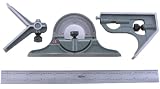 Chicago Brand 50213 4-Piece Combination Square Set
