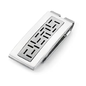 Buy Legere Tmc-002 Stainless Steel Money Clip - Lea Stainless With Punch Outs by Legere