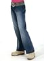 Lee Jeans Girls 7-16 Belted Hipster Jean