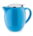 Copco Ceramic 20-Ounce Tea Pot With Stainless-Steel Lid And Infuser, Electric Blue